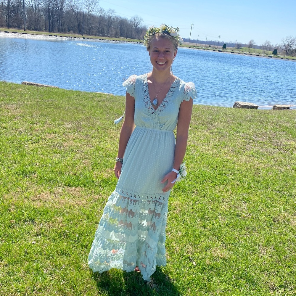 Altar’d State Mint Green Dress